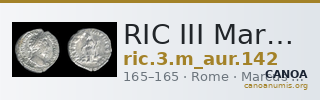 RIC III Marcus Aurelius 142 — CANOA