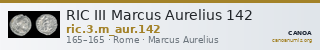 RIC III Marcus Aurelius 142 — CANOA