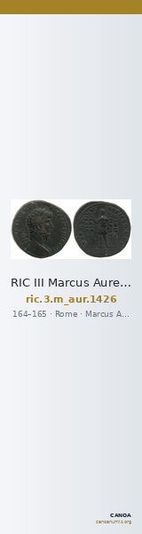 RIC III Marcus Aurelius 1426 — CANOA