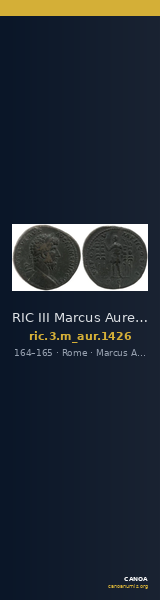 RIC III Marcus Aurelius 1426 — CANOA