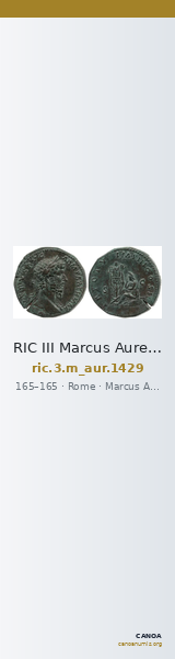 RIC III Marcus Aurelius 1429 — CANOA