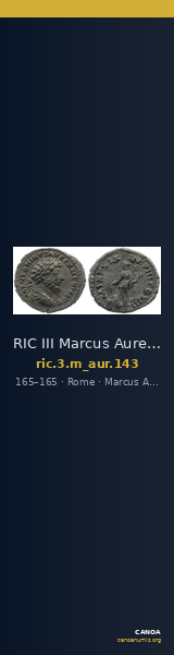 RIC III Marcus Aurelius 143 — CANOA
