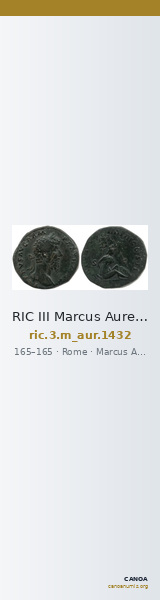 RIC III Marcus Aurelius 1432 — CANOA