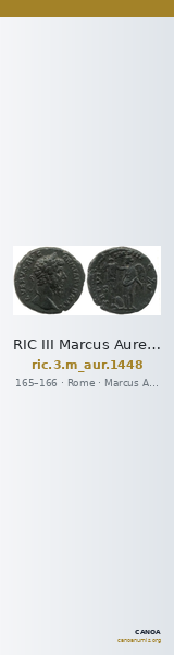 RIC III Marcus Aurelius 1448 — CANOA
