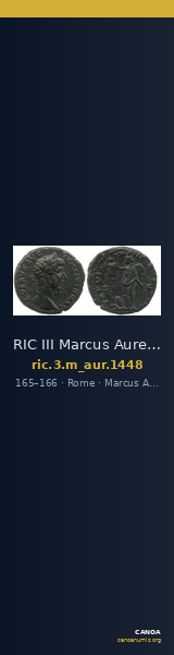 RIC III Marcus Aurelius 1448 — CANOA