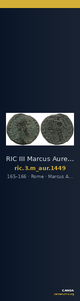 RIC III Marcus Aurelius 1449 — CANOA
