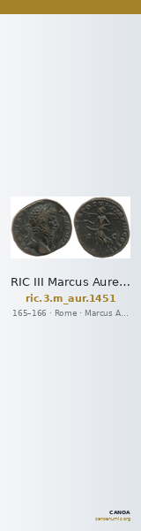 RIC III Marcus Aurelius 1451 — CANOA
