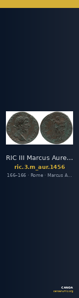 RIC III Marcus Aurelius 1456 — CANOA