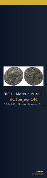 RIC III Marcus Aurelius 146 — CANOA