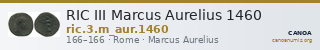 RIC III Marcus Aurelius 1460 — CANOA