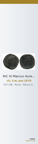 RIC III Marcus Aurelius 1470 — CANOA