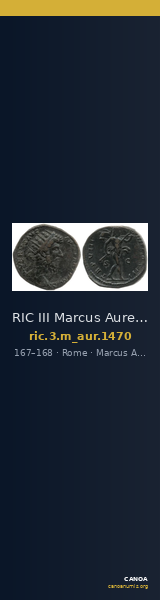 RIC III Marcus Aurelius 1470 — CANOA