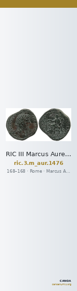 RIC III Marcus Aurelius 1476 — CANOA