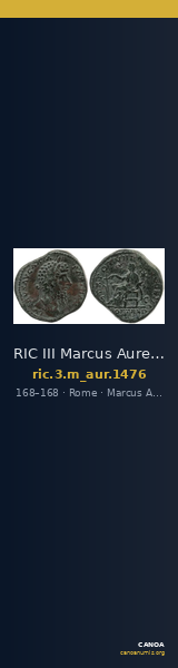 RIC III Marcus Aurelius 1476 — CANOA