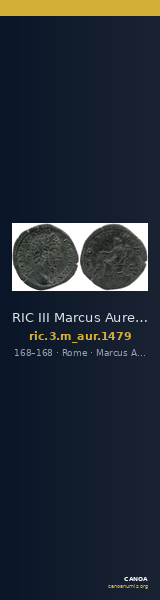 RIC III Marcus Aurelius 1479 — CANOA