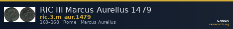 RIC III Marcus Aurelius 1479 — CANOA