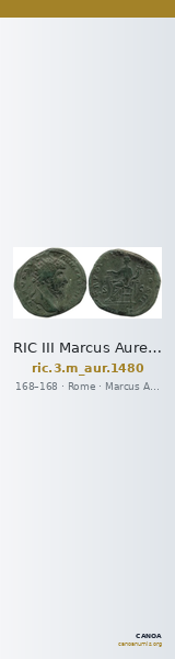 RIC III Marcus Aurelius 1480 — CANOA