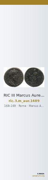 RIC III Marcus Aurelius 1489 — CANOA