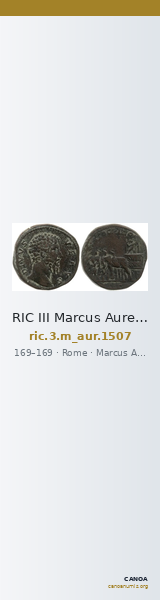 RIC III Marcus Aurelius 1507 — CANOA