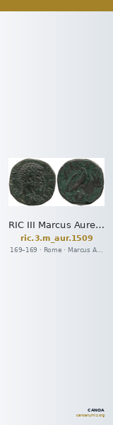 RIC III Marcus Aurelius 1509 — CANOA