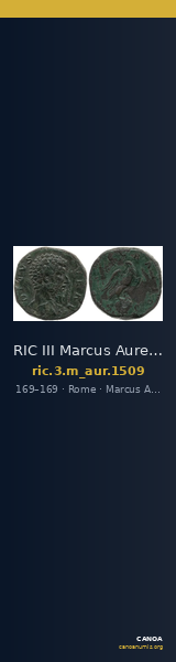 RIC III Marcus Aurelius 1509 — CANOA