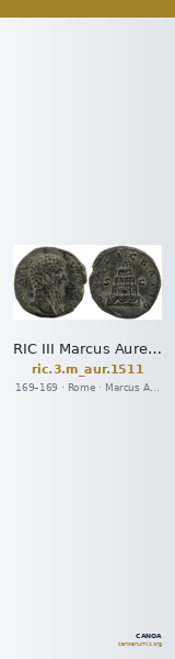RIC III Marcus Aurelius 1511 — CANOA