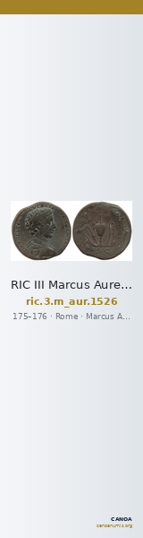 RIC III Marcus Aurelius 1526 — CANOA