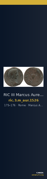 RIC III Marcus Aurelius 1526 — CANOA