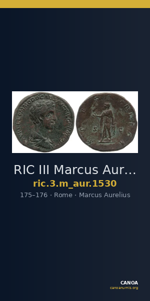 RIC III Marcus Aurelius 1530 — CANOA