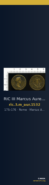 RIC III Marcus Aurelius 1532 — CANOA
