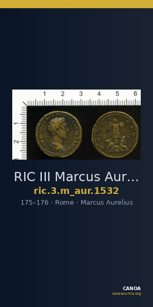 RIC III Marcus Aurelius 1532 — CANOA