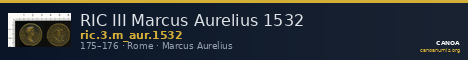 RIC III Marcus Aurelius 1532 — CANOA