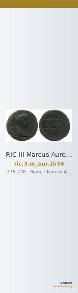 RIC III Marcus Aurelius 1534 — CANOA