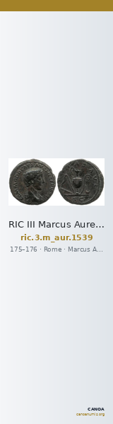 RIC III Marcus Aurelius 1539 — CANOA