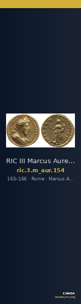RIC III Marcus Aurelius 154 — CANOA