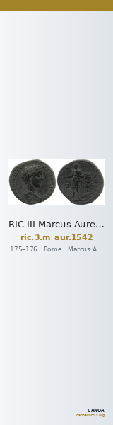 RIC III Marcus Aurelius 1542 — CANOA