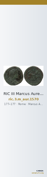 RIC III Marcus Aurelius 1570 — CANOA