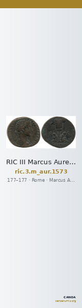 RIC III Marcus Aurelius 1573 — CANOA