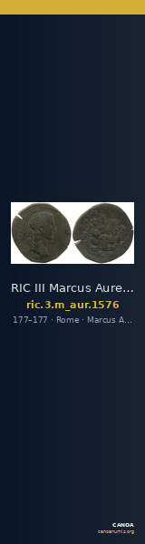 RIC III Marcus Aurelius 1576 — CANOA