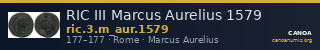 RIC III Marcus Aurelius 1579 — CANOA