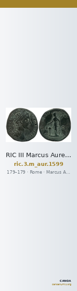 RIC III Marcus Aurelius 1599 — CANOA