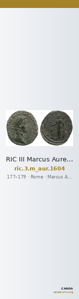 RIC III Marcus Aurelius 1604 — CANOA