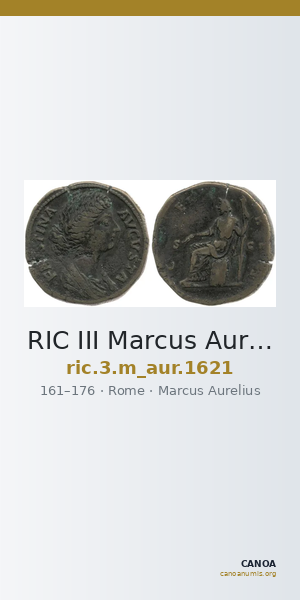 RIC III Marcus Aurelius 1621 — CANOA