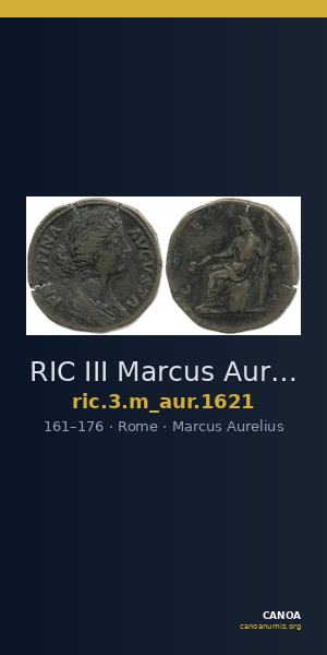 RIC III Marcus Aurelius 1621 — CANOA