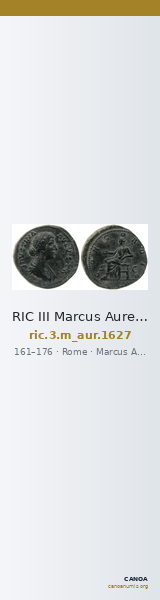 RIC III Marcus Aurelius 1627 — CANOA
