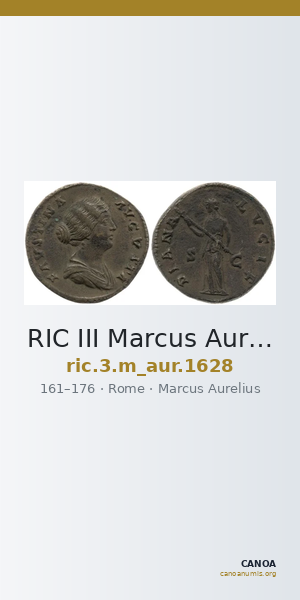 RIC III Marcus Aurelius 1628 — CANOA