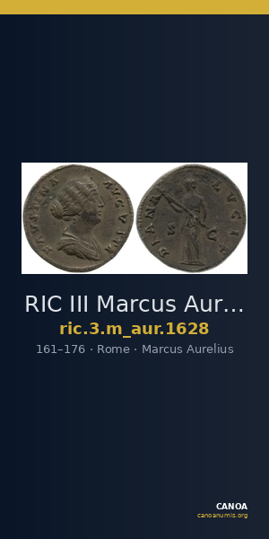 RIC III Marcus Aurelius 1628 — CANOA