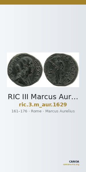 RIC III Marcus Aurelius 1629 — CANOA