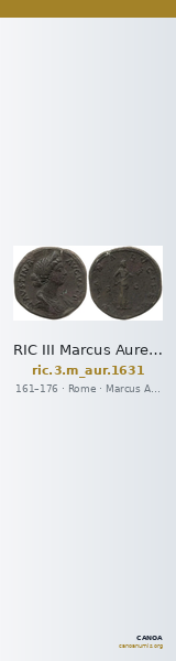 RIC III Marcus Aurelius 1631 — CANOA