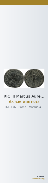 RIC III Marcus Aurelius 1632 — CANOA